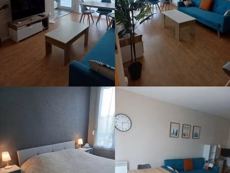 appartemement t1 meublé près toison d'or + garage couvert