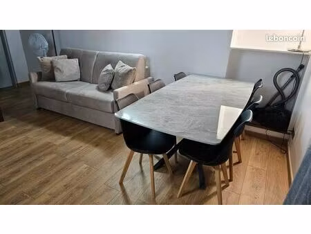 à louer – appartement meublé 3 pièces en duplex – dijon centre