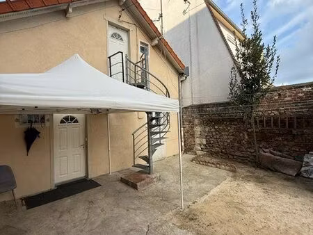 villeneuve st georges 2 pièces avec jardin à louer