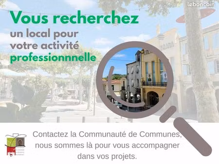 vous recherchez un local pour votre activité pro