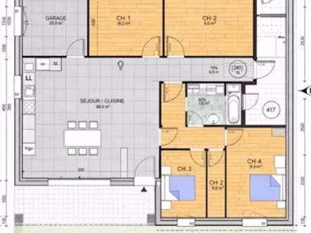 maison à louer neuve