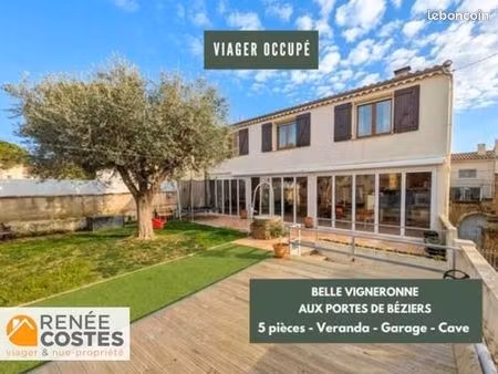 maison en viager 5 pièces 160 m²