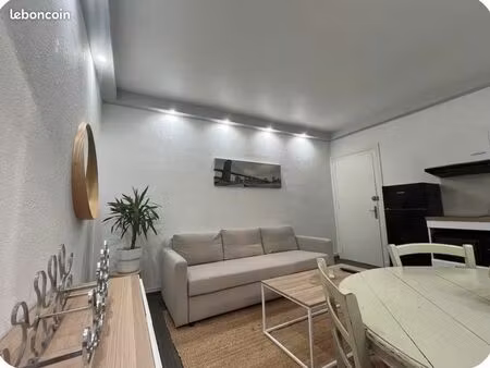 t2 45 m² meublé – idéal investissement – vaulnaveys-le-haut / uriage