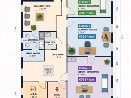 bureaux professionnels