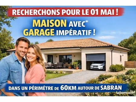 recherche maison avec garage et accès extérieur – gard