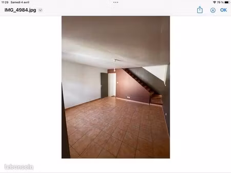 bellegarde maison t3 avec cours