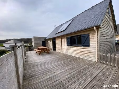 maison en bois 100 m² le gouray