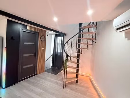 duplex meublé 99m2 style loft