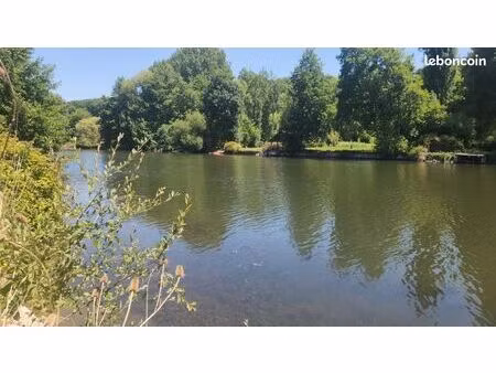 terrain de loisirs bord de loir a vendre