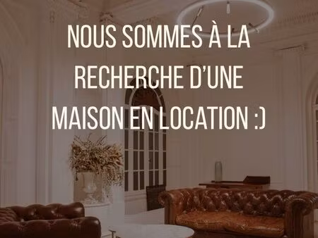 recherche maison en location