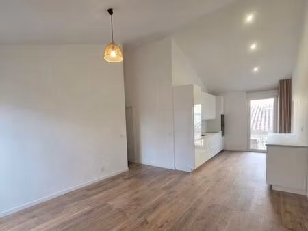 superbe appartement de village rénové avec terrasse et cachet