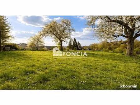 terrain constructible souvigny de touraine