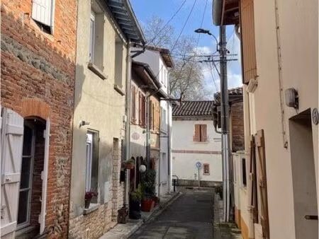 maison de village pleine de charme – 72 m² – centre de portet-sur-garonne