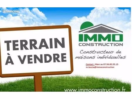 terrain 600 m² margaux