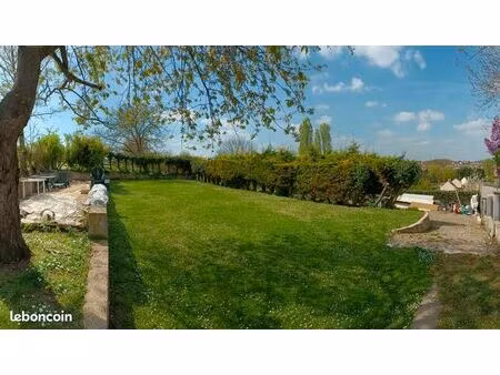 maison avec un grand terrain