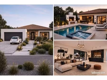 maison et terain à st thibery 34