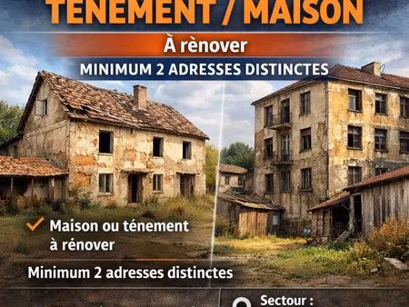 recherche tenement immobilier