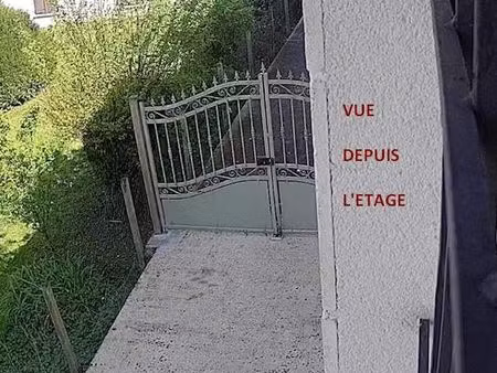 rare maison de ville contemporaine  en rangée  sans mitoyenneté  terrasse  garage  parking