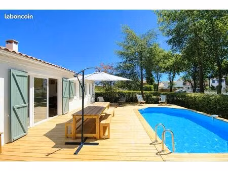 villa piscine chauffée proche pyla et moulleau