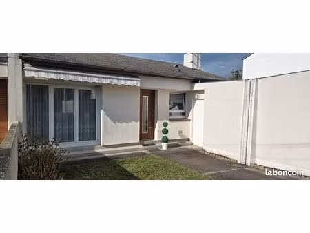 maison plain-pied rénovée avec jardin – aucun travaux – saran les sablonnières