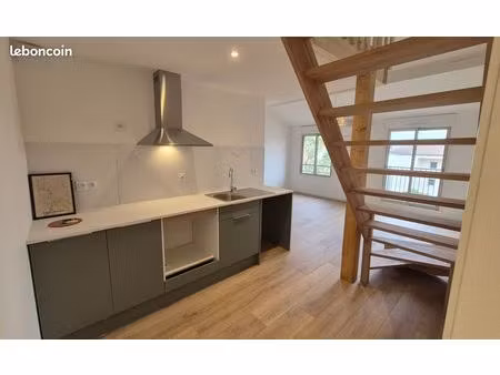 duplex 38m² - médiathèque - 100% rénové - matériaux de qualité + parking sous sol