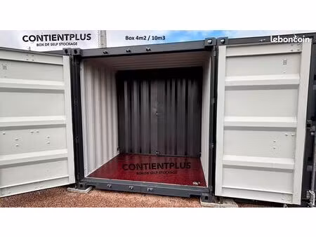 vezin / rennes ouest - location de box de stockage individuel : accès sécurisé plain pied 