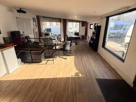 local commercial malo 60 m² avec vitrine et parking privé – dunkerque