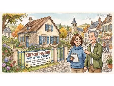 cherche maison avec option d'achat
