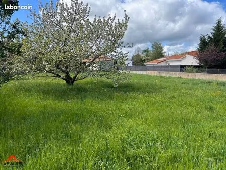 terrain 580 m² riorges