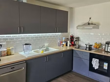 appartement 3 chambres + jardin