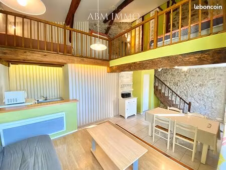 duplex meublé de 60 m2 à louer à la sauvetat du dropt