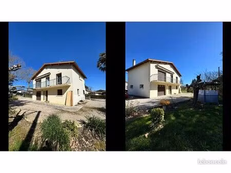 maison individuelle 6 pièces 128 m² + grand jardin