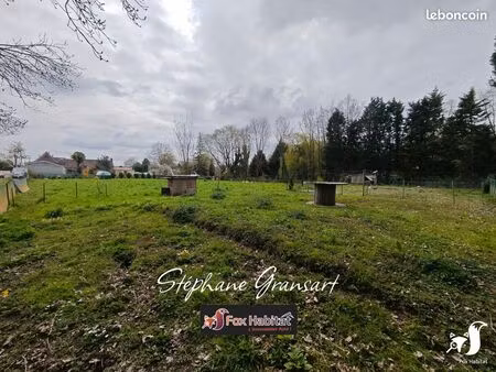 terrain 3803 m² thun-l'évêque