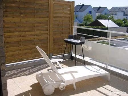 t3 -58m²- le rheu centre - rdc+gde terrasse+garage