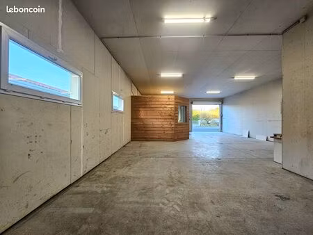 atelier  bureau  local  box  entrepot  garage -115m²-