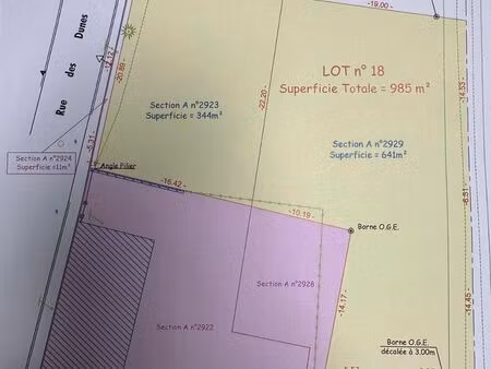 terrain 355 m² gravelines