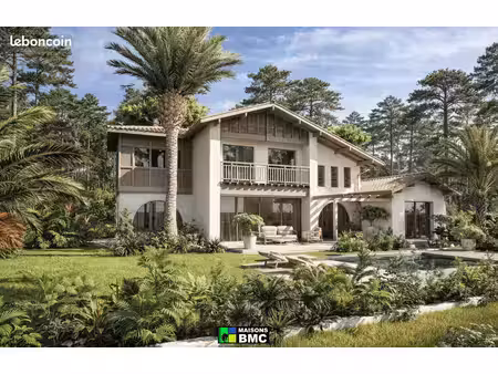 terrain 444 m² saint julien en born