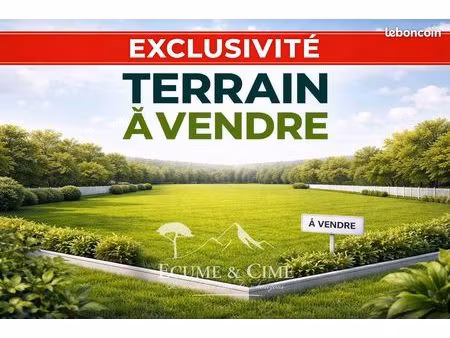 terrain 719 m² bourdettes