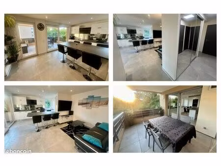 superbe appartement f4 haut de gamme de 81 m² de 2020 - moderne et lumineux - comme neuf -