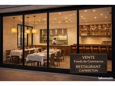 commerce restaurant 80 m²