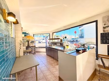 fonds de commerce pizzeria à emporter - palavas - emplacement très passant