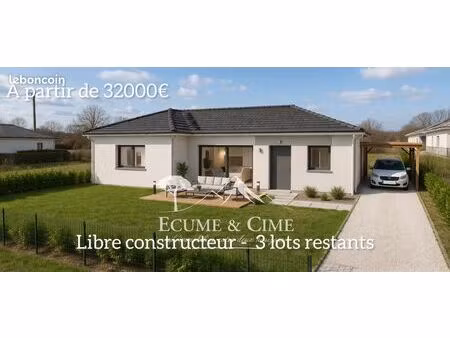 terrain 446 m² bourdettes