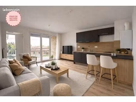 appartement - 2 p - 49 10 m2 - 2