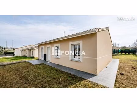à vendre : maison récente de plain-pied à 30 min de bordeaux