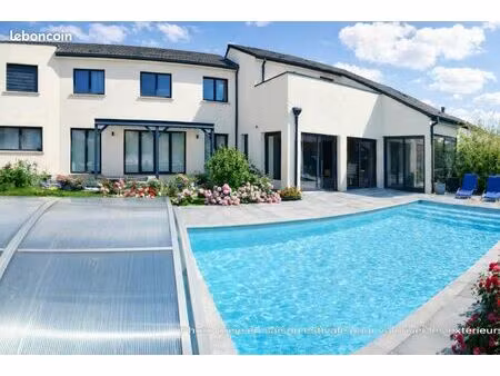 bien rare sur le secteur - maison 268 m² – pièce de vie 75 m² – 6 chambres – piscine – gar