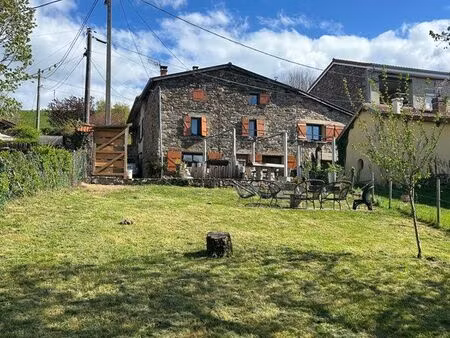 maison de village avec terrain et garage