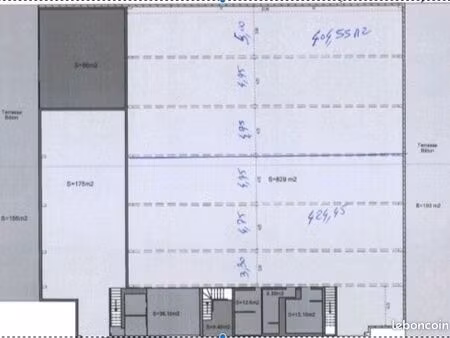 local d’activité à vendre sete 1200m2