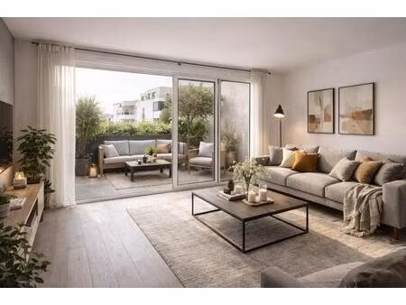 magnifique 4 pieces avec double terrasse et parking