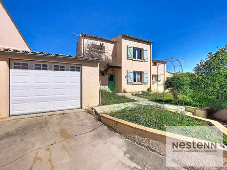 montpellier millénaire - villa 145 m2 - terrain 644 m2 - 4 chambres - garage - fort potent