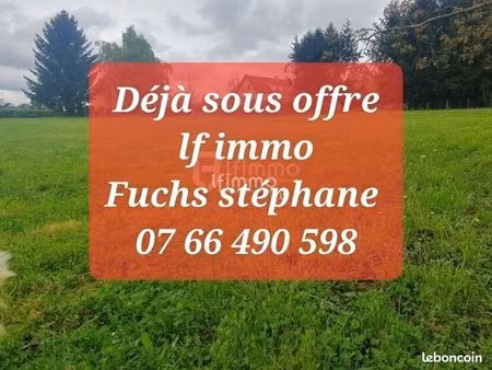 terrain 763 m² dietwiller